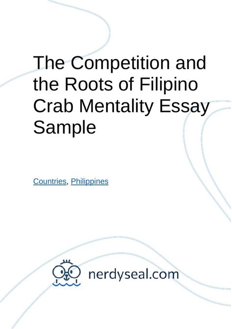 crab mentality in tagalog|The Competition And The Roots Of Filipino Crab Mentality.
